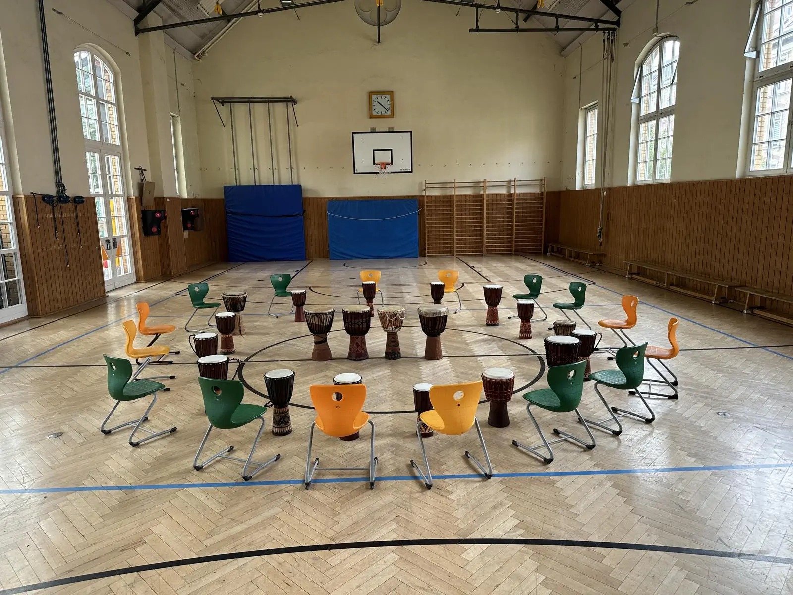 Trommeln für Schulen